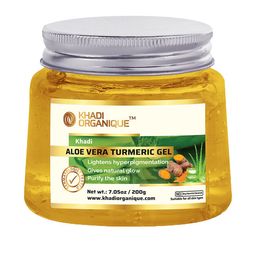 Khadi Organique Aloevera Turmeric Gel For Skin - 200 gm-45