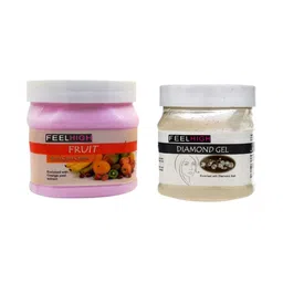 FEELHIGH Set of Fruit Skin Care Cream & Diamond Gel - 500 ml each-93