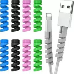 GIFTMART Cable Protector Data Cable Saver Charging Cord Protective Cable Cover 8Pcs Cable Protector-image-9