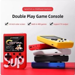 HG WORLD Retro Game Sup R35Xs Pocket Portable Sup Game Box for tv Handheld Gaming Console 3.5TFT Screen Rechargeable Battery handheld console Hand video game for tv 128MB GB with 400+ Preinstall video game handheld,Best Gift All Ages Mario Game Mortal Combat image 5