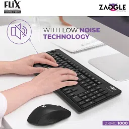 FliX (Beetel) ZKMC 1000 Wireless Keyboard & Mouse Combo Set image 3