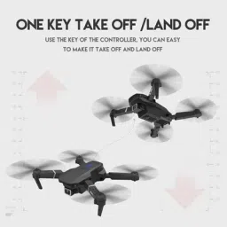 swa mi E88 Foldable Quadcopter | WiFi 480P FPV Dual Camera | Position Locking Drone1 Drone image 4