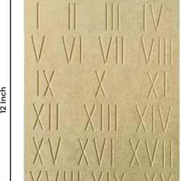 rewashree craft world Wooden Tracing Board for Kids (Roman Number & Cursive Pattern) (Set of 2) image 3