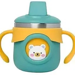 Baby Sipper Cup with Handles & Bear Design | Spill-Proof | BPA-Free | 200ml-image-100