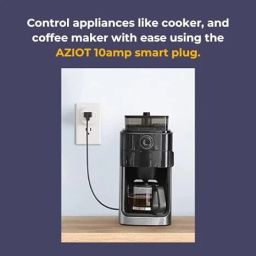 AZIOT 10amp Smart Plug - Wifi/Bluetooth Communication Smart Plug image 3