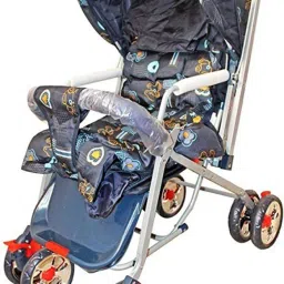 Kids 8 Wheel with Brake Stroller-24