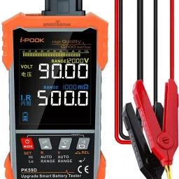 Battery Internal Resistance Tester Automatic & Manual Detection Self-Calibration Digital Voltage Tester-15