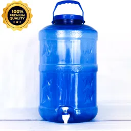 20 Liter Plastic Water Can Bottle, Water Dispenser Jar,BPA Plastic, Set-1 Blue Bottom Loading Water Dispenser-image-5