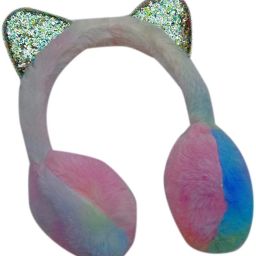 Girl's Rabbit Fur Thicken Plush Pink Lovely Winter Warmer Earmuff Ear Cover - Multicolor Ear Muff-image-74