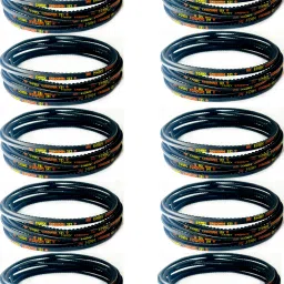 Sewing Machine Motor BELT | ( Size : 600MM - Black )Pack of 20 Electric Sewing Machine-image-1