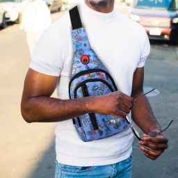 Worldstar chester bag chester printted bag Shoulder Bag Travel Chest Bag printted used unisex-image-23