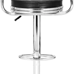 Bar Chair Adjustable & 360° Revolving | for Kitchen, Office, Shops & Dinning Leatherette Study Folding Chair-11
