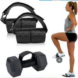Adjustable Weight Dumbbell Ankle Strap Weight Lifting Workout Straps Ab Exerciser-19