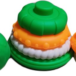 Early Educational Learning Stacking Tower-Green-Stacking RING-83-image-82