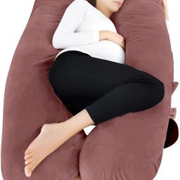 Premium series Polyester Fibre Solid Pregnancy Pillow Pack of 1-image-31