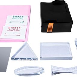 Optics Lens Set Light 5 Acrylic Lens 3 Mirror Ray Box with 4 Beam Set-10