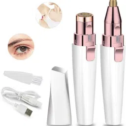 ziup 2 In 1 Eyebrow Trimmer and Painless Hair Remover women Face, Lips Cordless Epilator-image-45