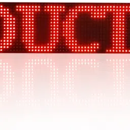 P10 Outdoor Scrolling Screen Red Color - 64cm x 16cm LED Display-14
