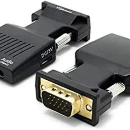 Etzin VGA Male to HDMI Female Converter with Audio Cables Adapter(EPL-168TC) USB Adapter-image-82