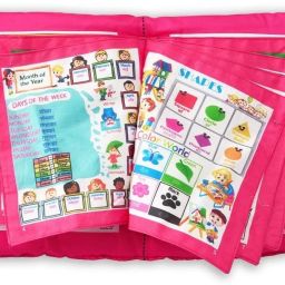 Learning Pillow Microfibre , Fruits, Nature, Animals, Birds Cushion (Pink)-23