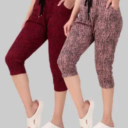 Women Multicolor Capri-image-28