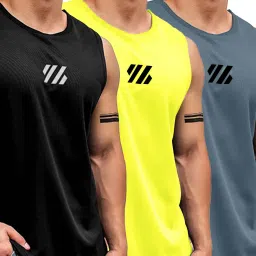 Pack of 3 Men Vest-image-30