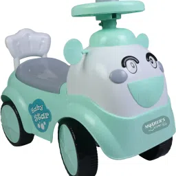 Rider with Storage for Kids,Ride On Kids Car with Shape Sorting Activity Kids Rideons & Wagons Non Battery Operated Ride On-77
