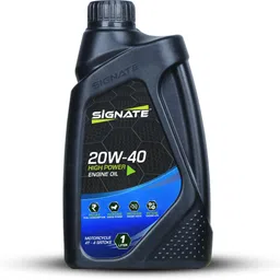 signate 20W40 4T Full Synthetic Engine Oil for Bikes & Motorcycles | Power Formula for High Performance Engine Oil-picture-4