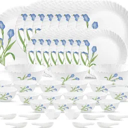 Pack of 46 Opalware Novo Collection Tender Trio Dinner Set-image-36