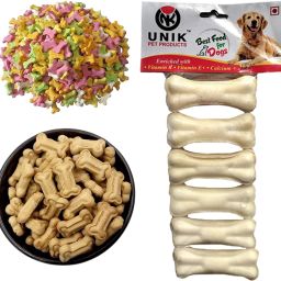 Premium dog food dog Biscuits & Calcium chew Bones, Combo Pack Chicken, Fruit Dog Chew-image-5
