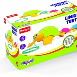 giggles Linking Turtle, Multi Color image 2
