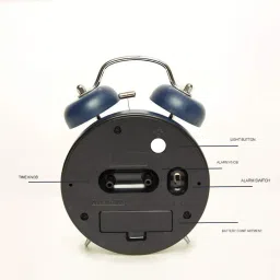 zeqon Analog Blue Clock image 3