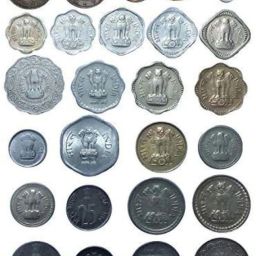 INDIAN COINS.OLD 1,2,3,5,10,20,25,50 PAISE SET OF 26 COINS - FOR BEGINNERS - GREAT FOR COLLECTION-19