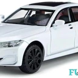 BNW 760Li 1:24 Scale Zinc Alloy Pull Back Model Car with Sound and Light-image-9