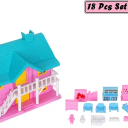 snm97 Dream Funny House Play Set Doll House Set for Boys and Girls_75-picture-18
