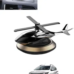 Multicolour Solar Power Helicopter Air Freshner For Car Interior Decoration-278 Car Air Purifier-image-79