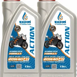esson MAGNET 20W-40 API SN 1 LTR-PP2 ACTION 20W40 4T 1Ltrr-PP-2 High Performance Engine Oil image 2