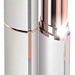 R A Products Women's Painless Hair Remover with Battery, White Rose Gold Plated(White) Personal Care Appliance Combo-5