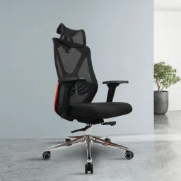 Make My Chairs® Gladiator High Back Home Office Chair|Seat Slider|3D Adjust Armr Mesh Office Executive Chair-picture-15