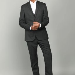 Men 3 Piece Suit Solid Suit-image-30