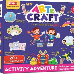 7 in 1 Art & Craft Activity kit- 25 DIY Activities-image-2