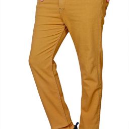 Men Regular Mid Rise Yellow Jeans-image-33