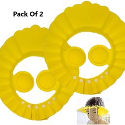 Baby Bath Shower Cap Baby Eyes And Ears Protection Adjustable Soft Cap-image-18