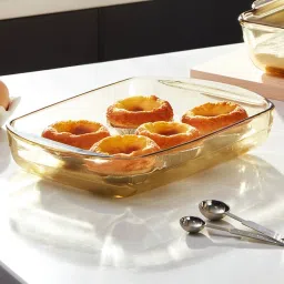 Borosilicate Glass Baking Tray Cook and Serve Casserole-image-17