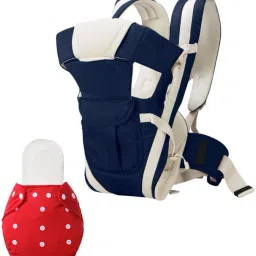 Reusable Cloth Diaper With White Insert Pad & 4-in-1 Positions Baby carrier Bag Baby Carrier-image-9