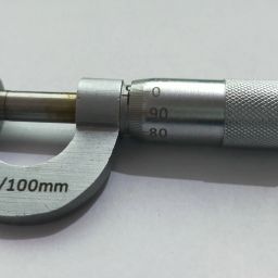 surgical Screw Gauge Micrometer 15X1/100mm S.S. Micrometer Screw Gauge-22