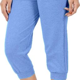 Women Blue Capri-image-33