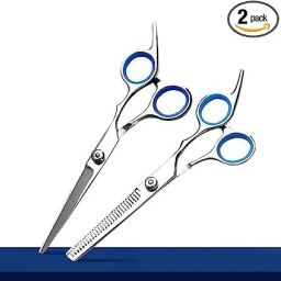 2 Pieces 6" Professional Stainless Steel Barber Salon Hair Cutting Scissors-image-49