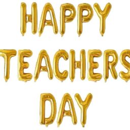 Solid Teachers Day Decoration Balloons, Gift For Teacher - Happy Teachers Day Banner-image-21