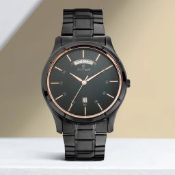 Neo All Black Analog Watch- For Men NQ1767NM01-11